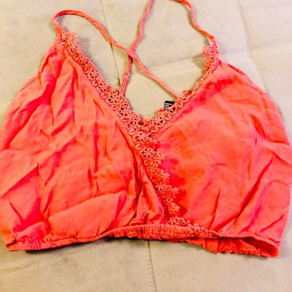 Crop Top with cross straps